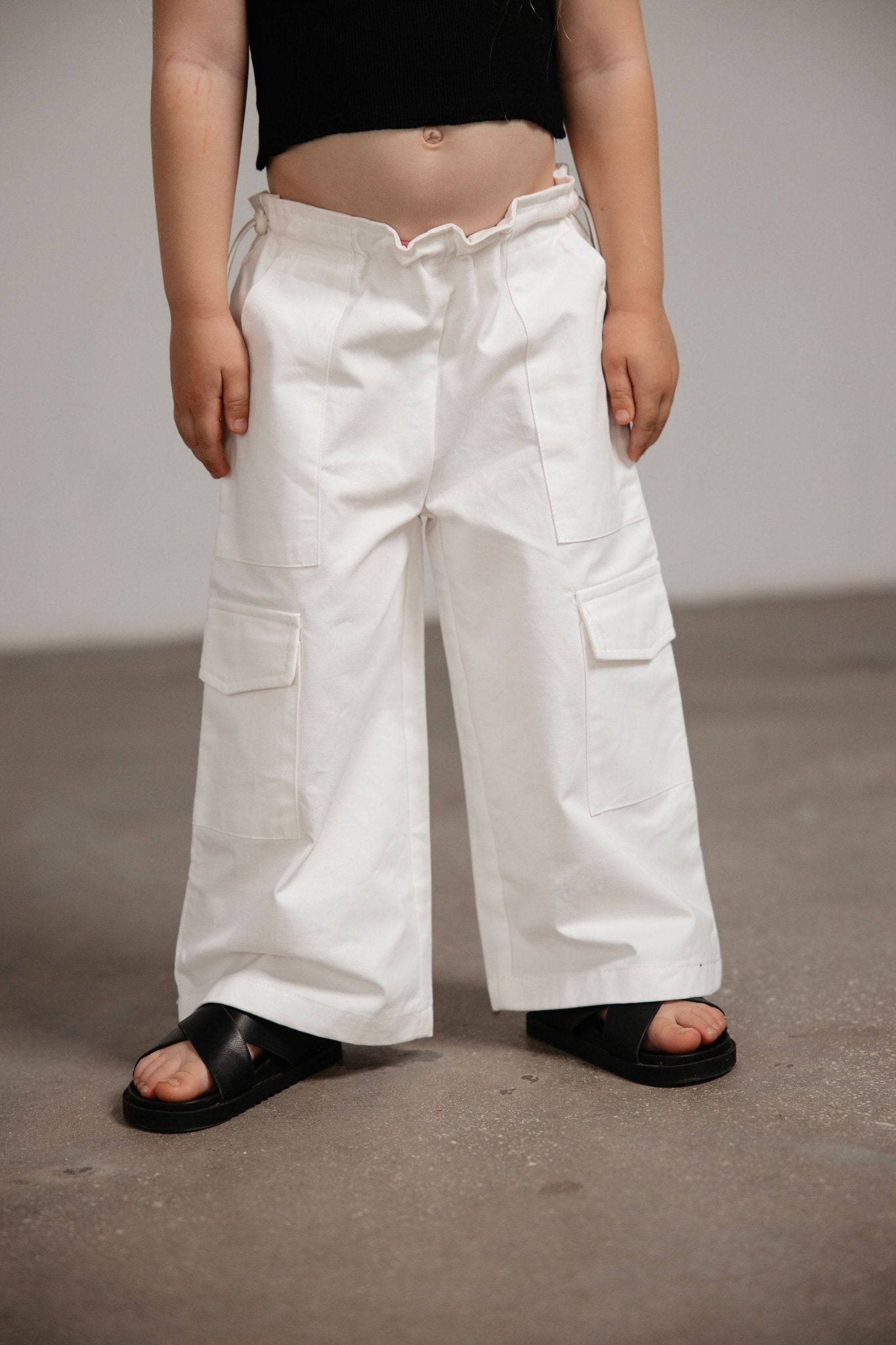 מכנס ליב לבן - Hipster