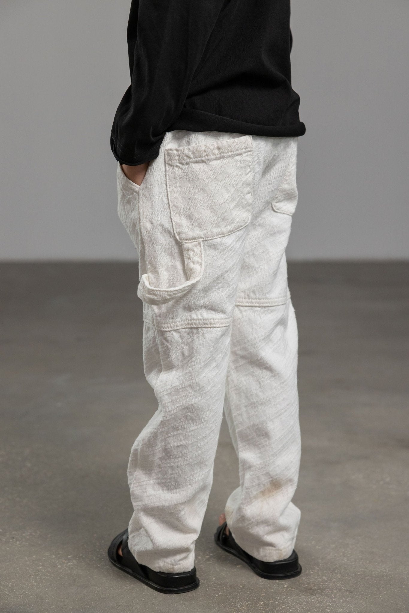 מכנס מאורו לבן - Hipster