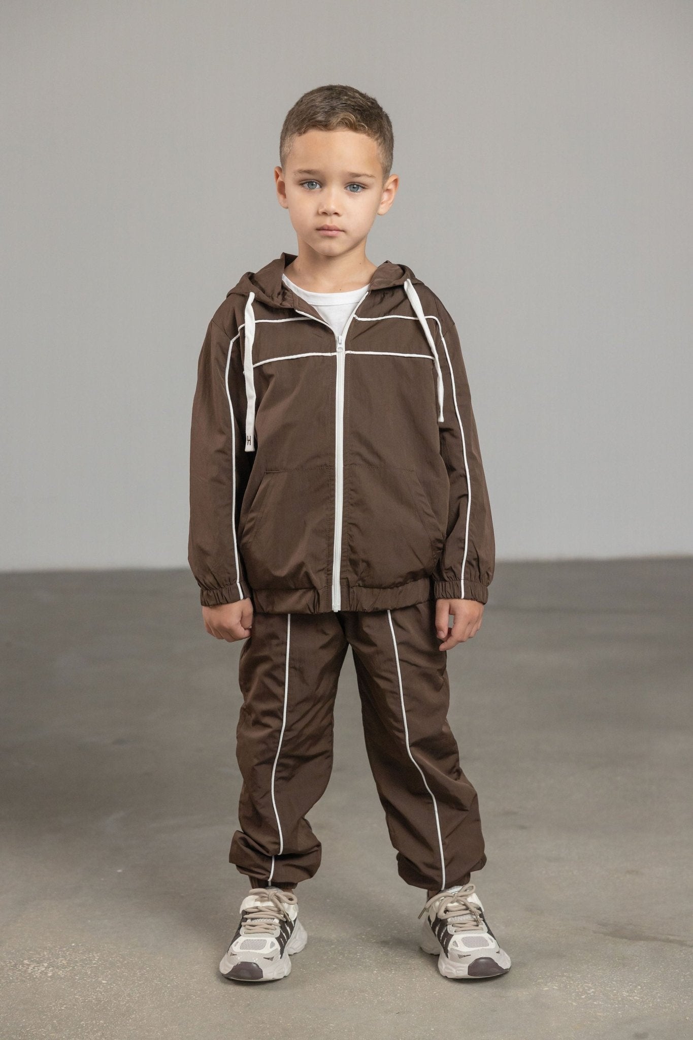 מכנס ניילון ריו חום - Hipster