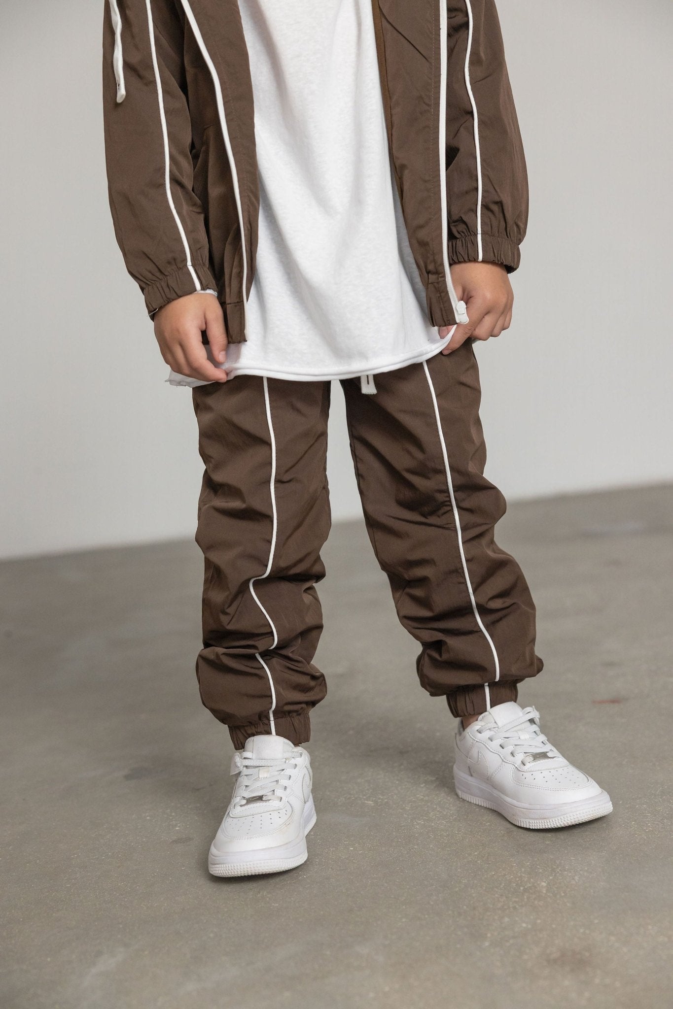 מכנס ניילון ריו חום - Hipster