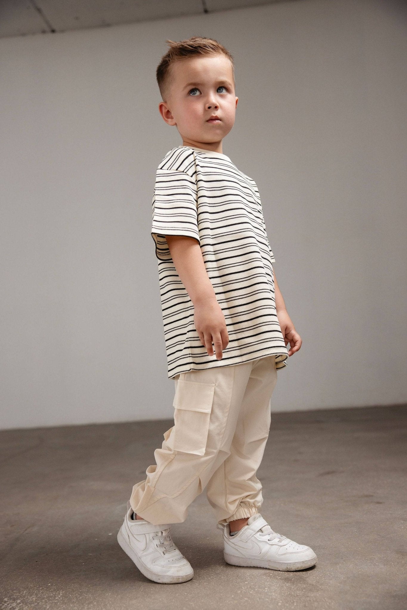 מכנס ניילון שמנת - Hipster