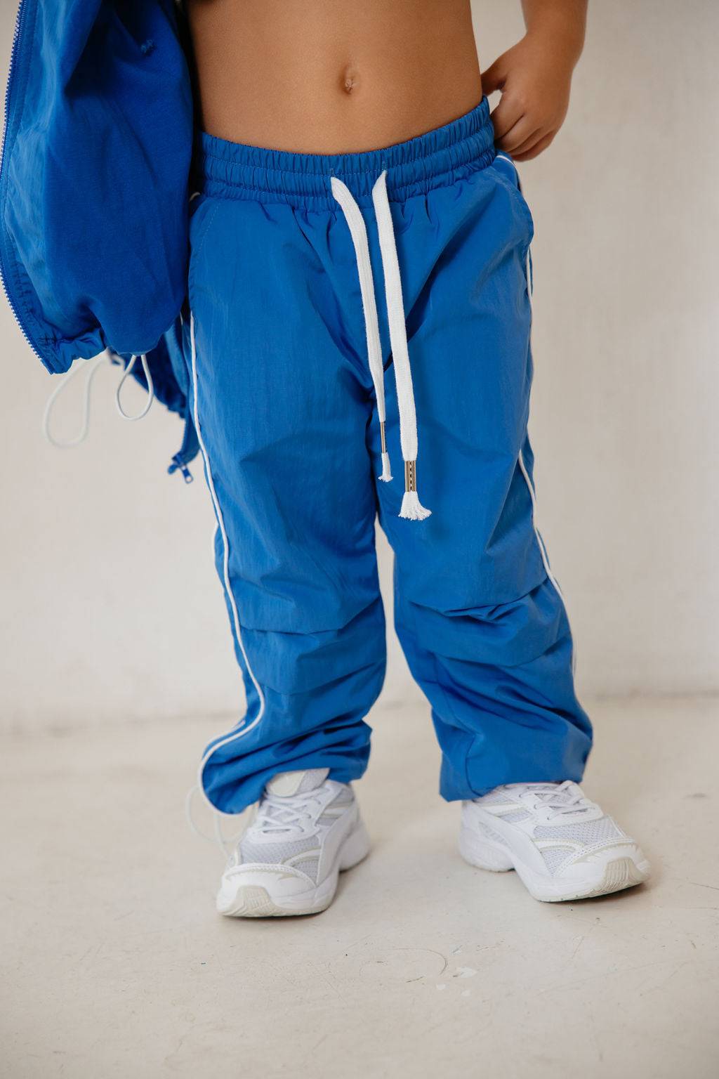 מכנס ניילון כחול רויאל - Hipster