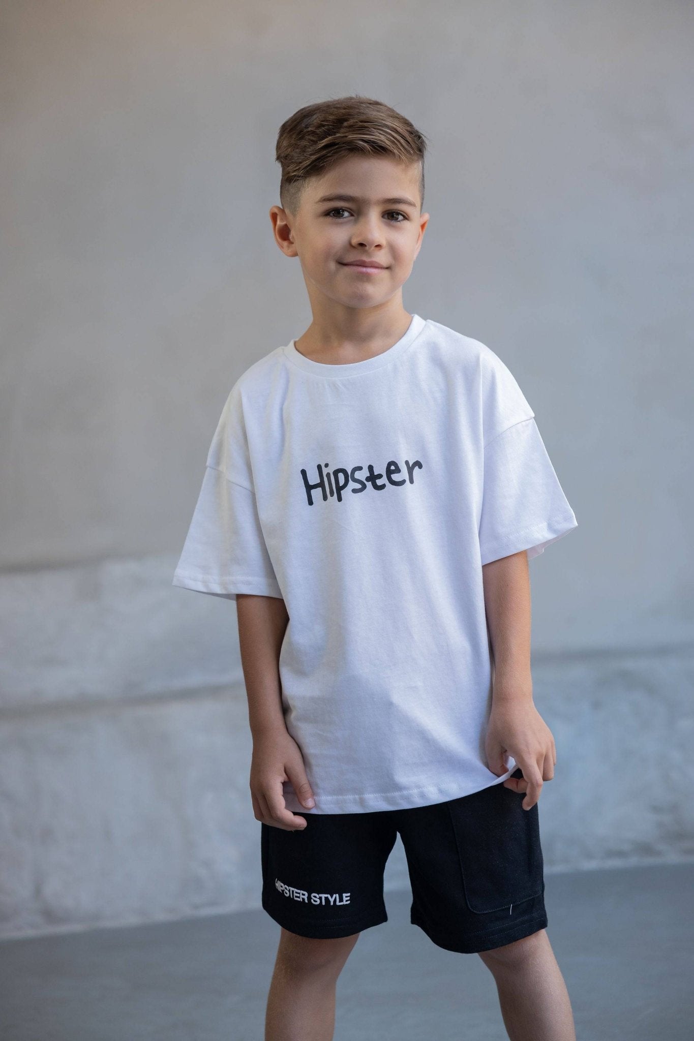 מכנס ריצרץ שחור - Hipster