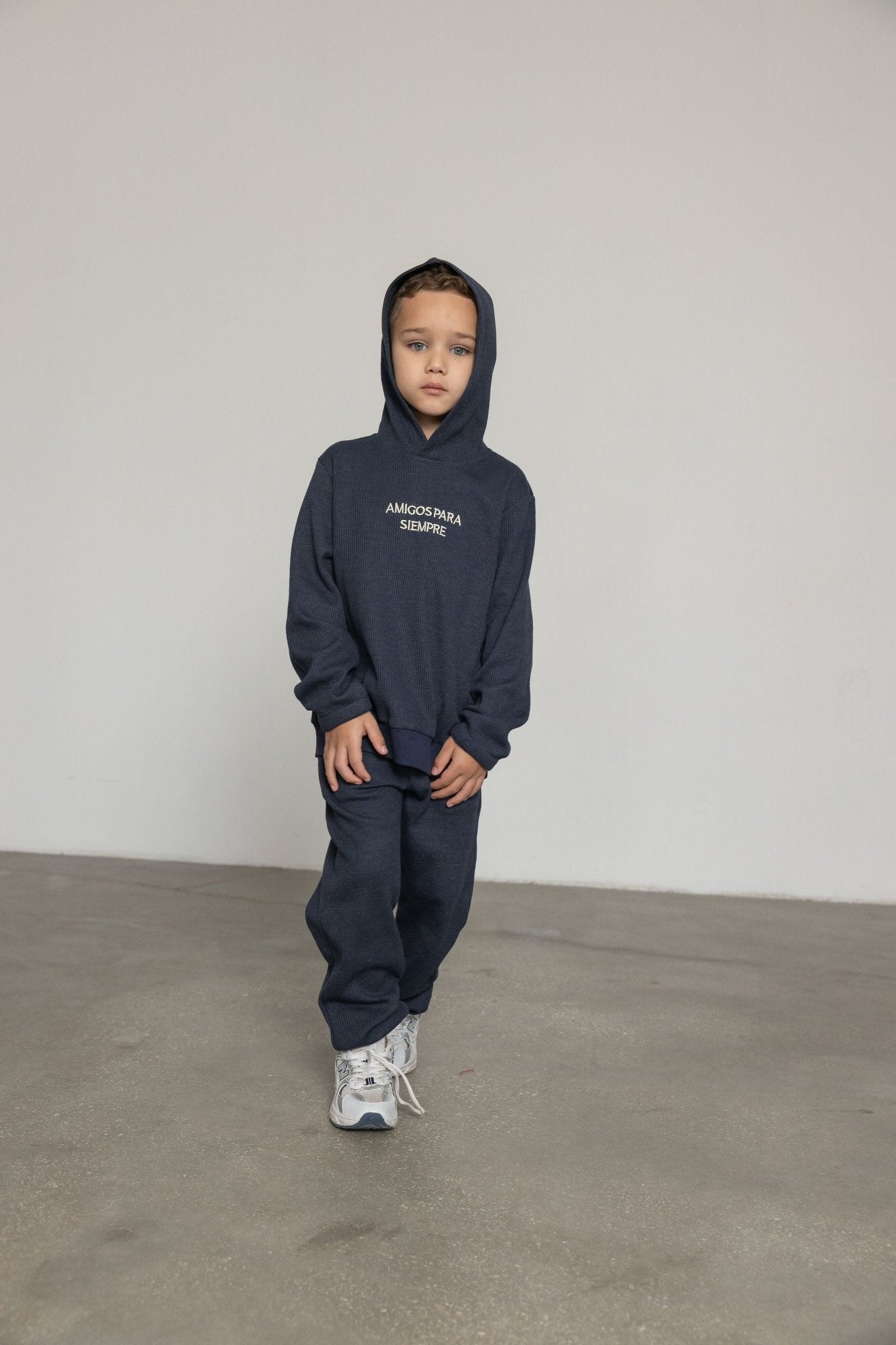 מכנס וופל AMIGOS כחול - Hipster