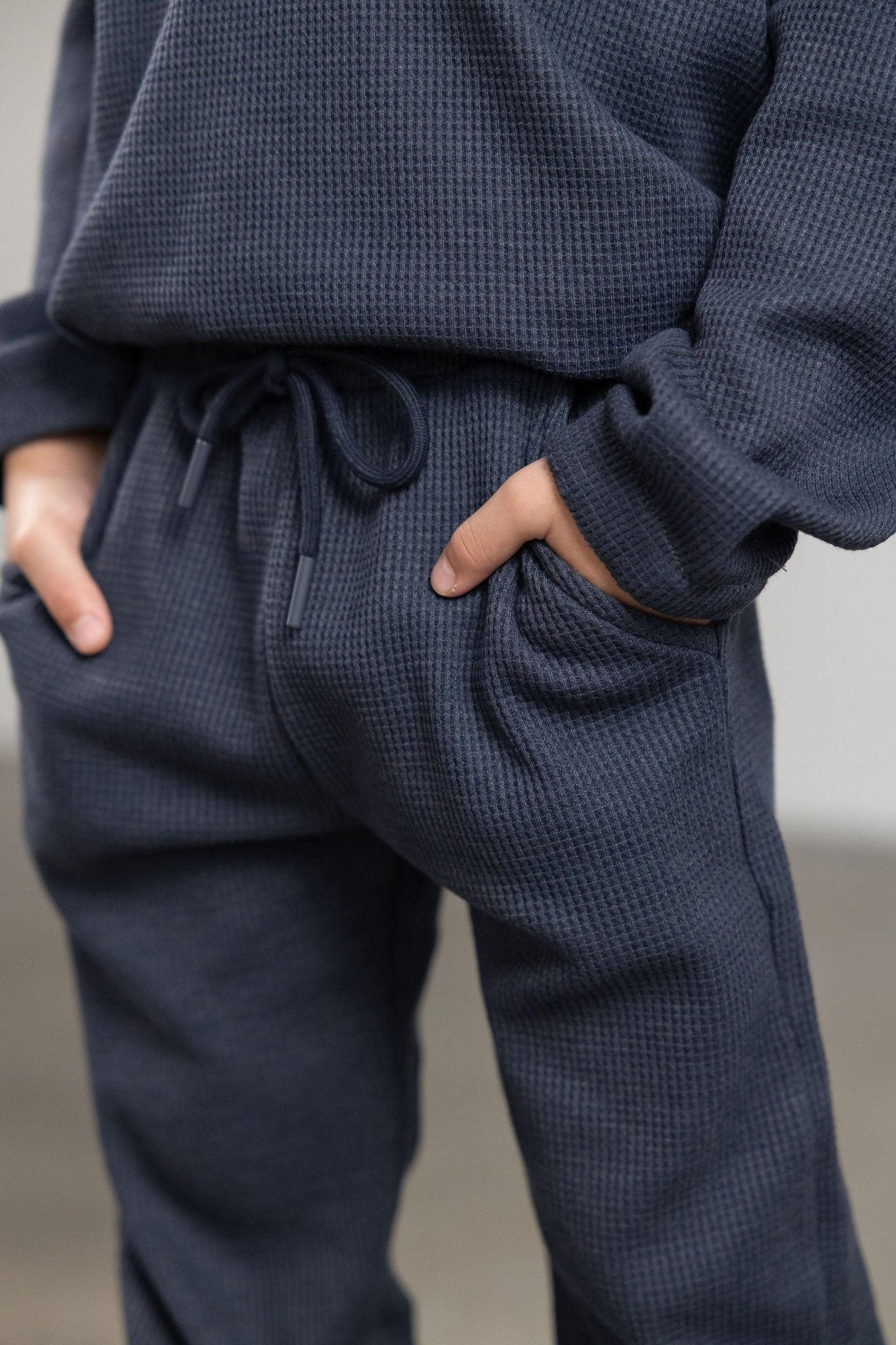 מכנס וופל AMIGOS כחול - Hipster