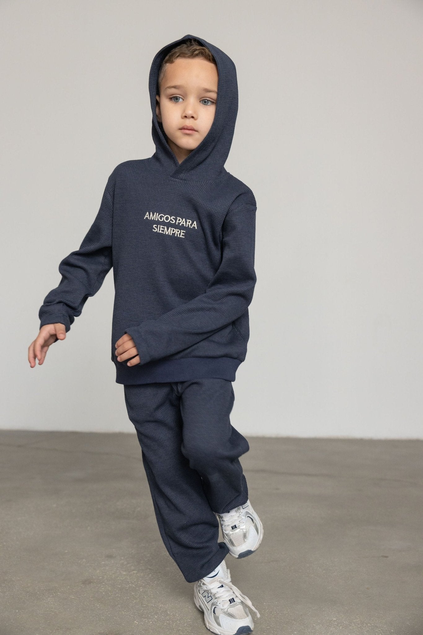 מכנס וופל AMIGOS כחול - Hipster