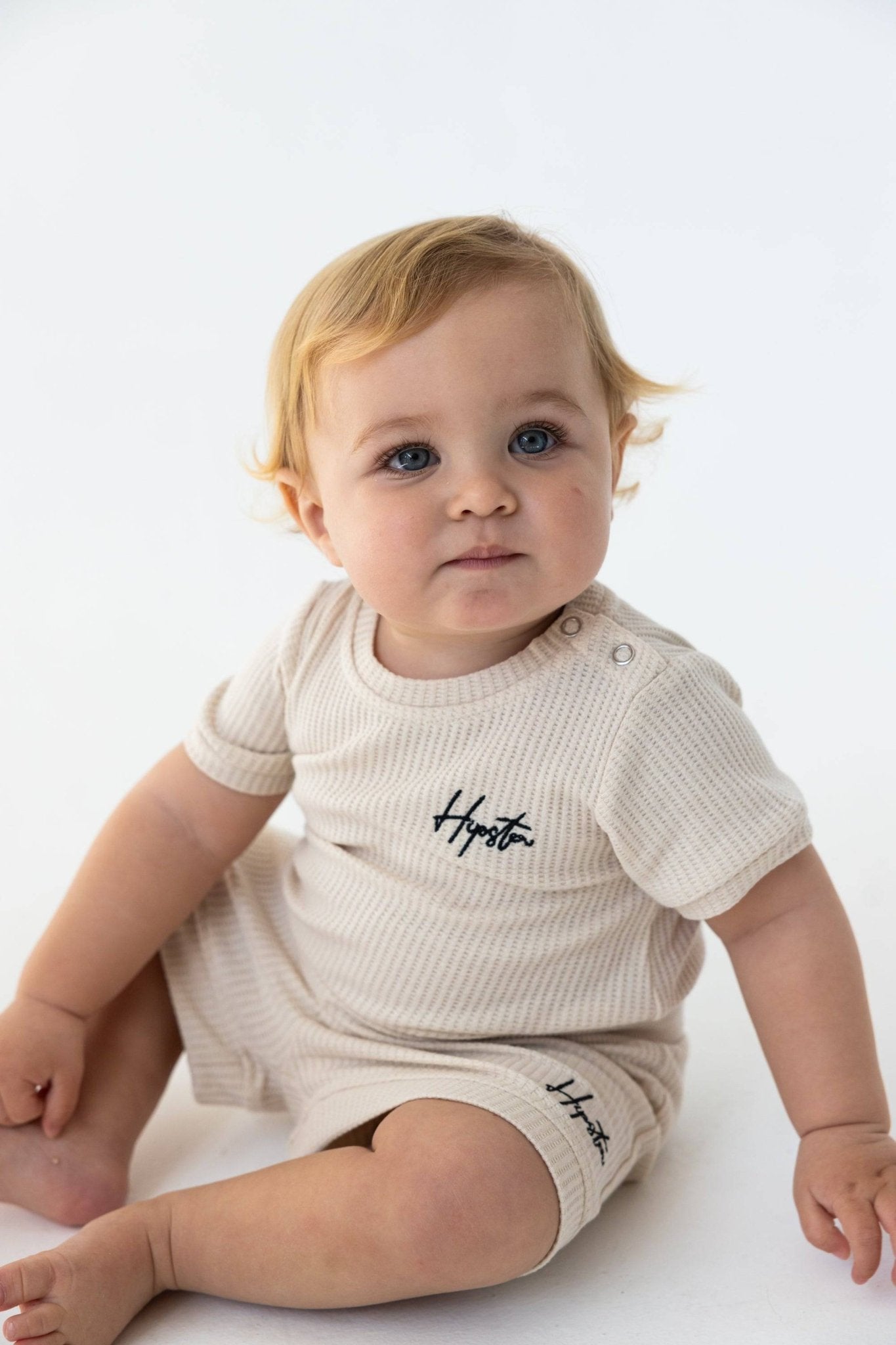 מכנס וופל בז' - Hipster