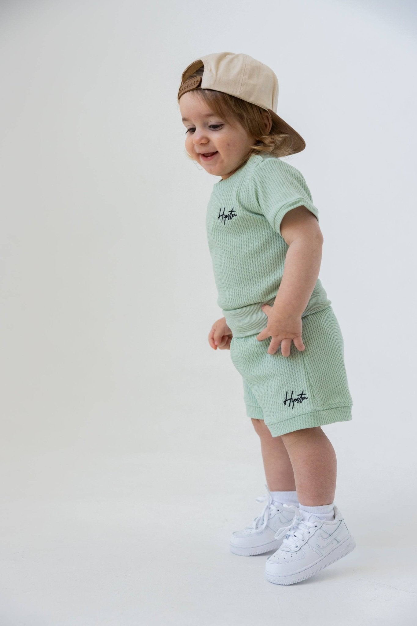 מכנס וופל מנטה - Hipster