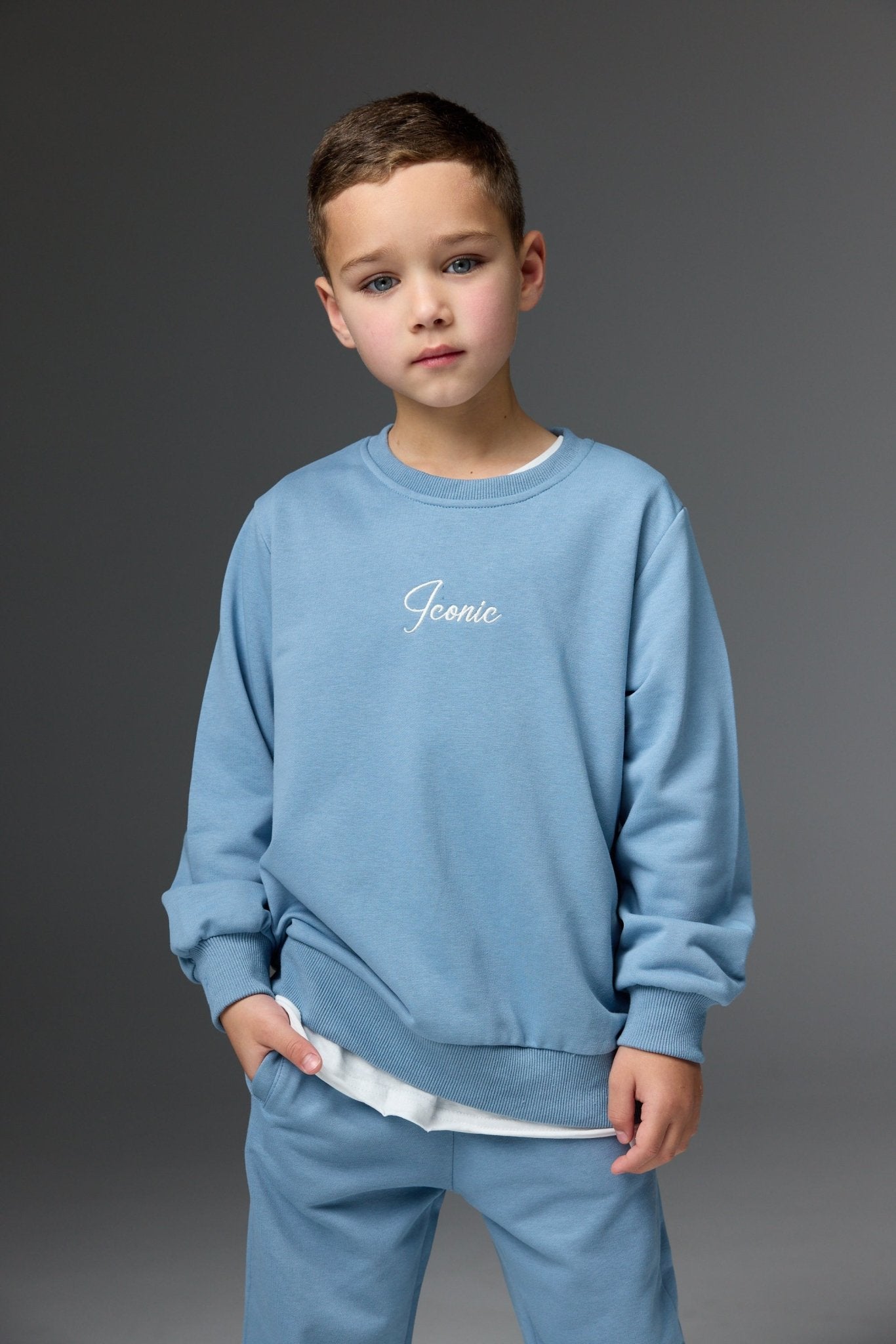 סוויטשרט אייקון ים - Hipster