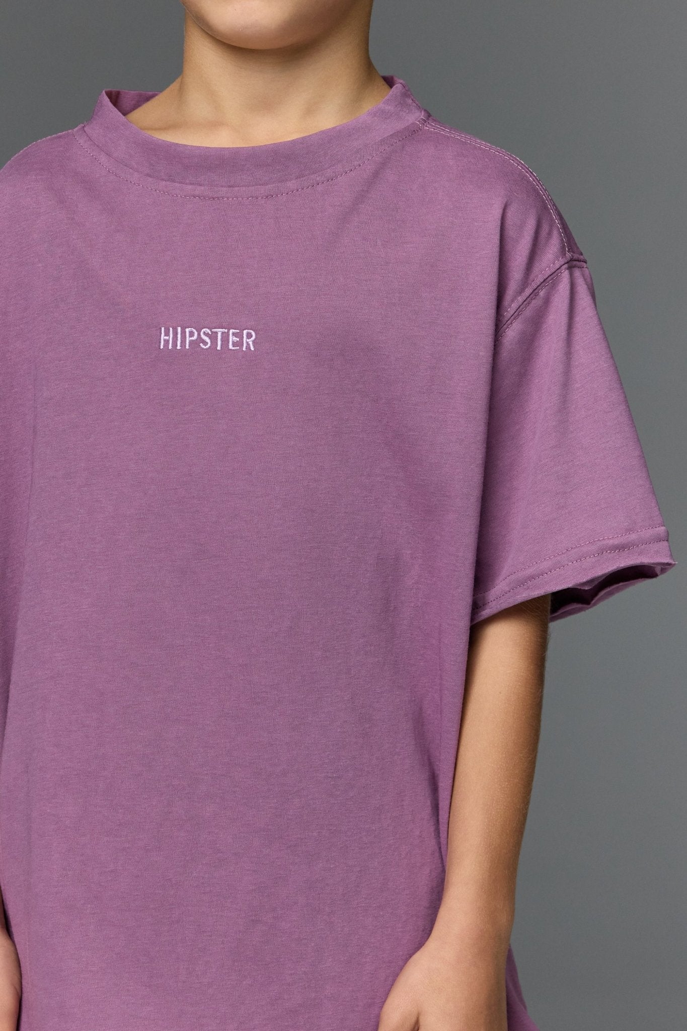 טישרט סופט סגולה - Hipster
