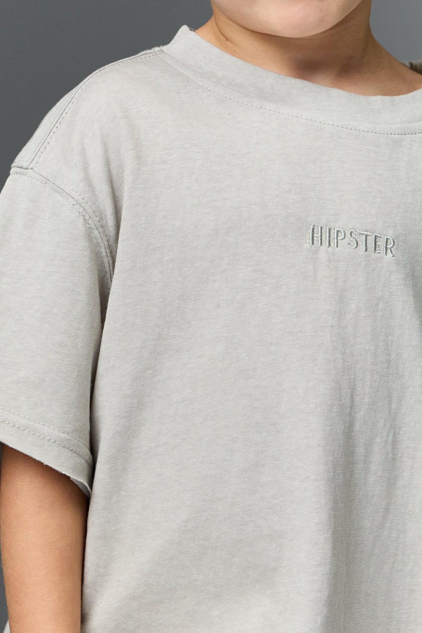 טישרט סופט אפורה - Hipster