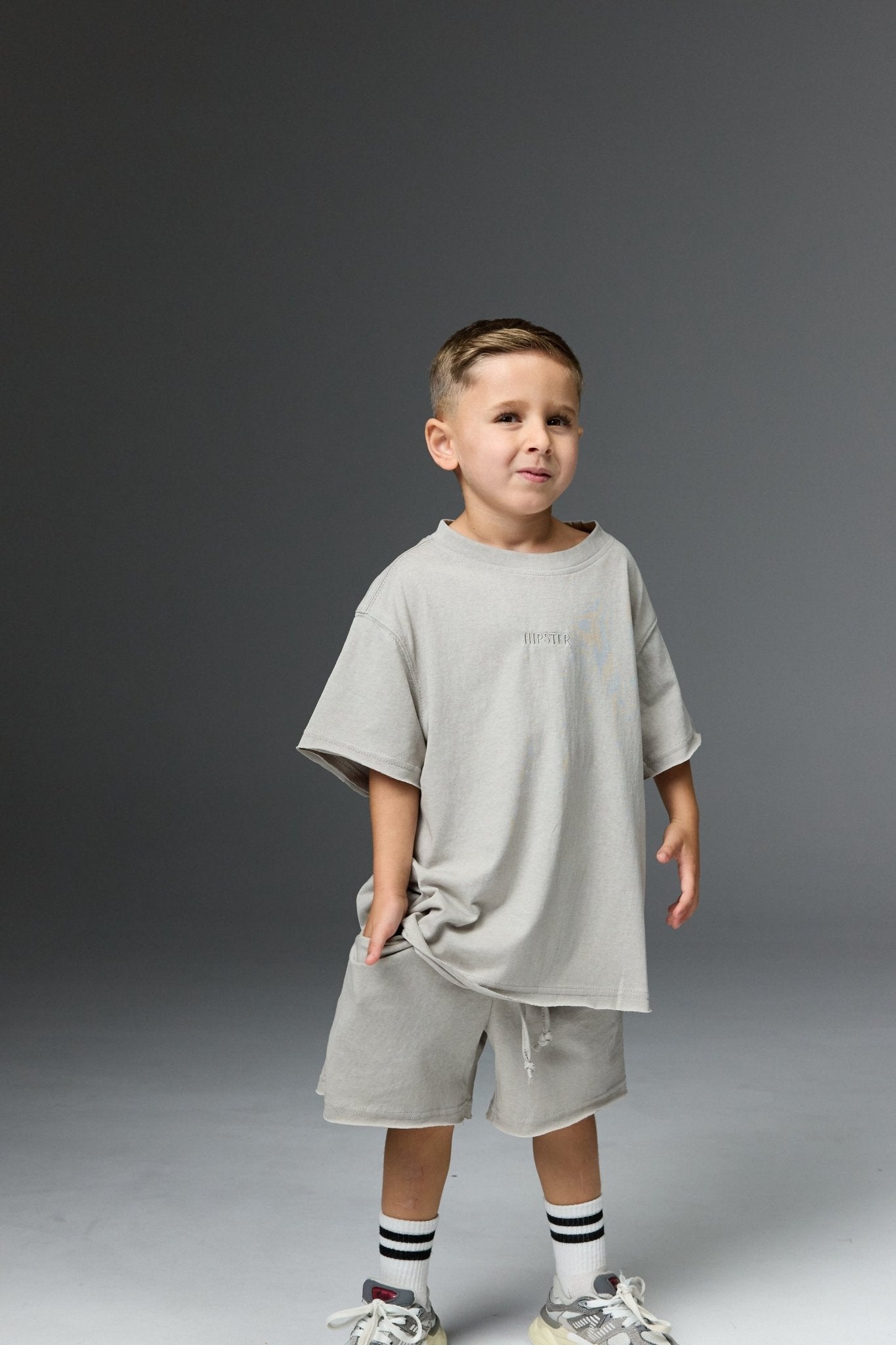 טישרט סופט אפורה - Hipster