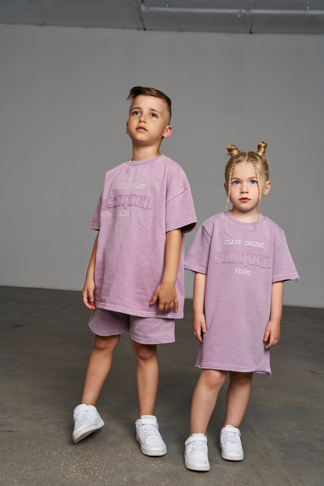 שמלת ווש סגולה - Hipster