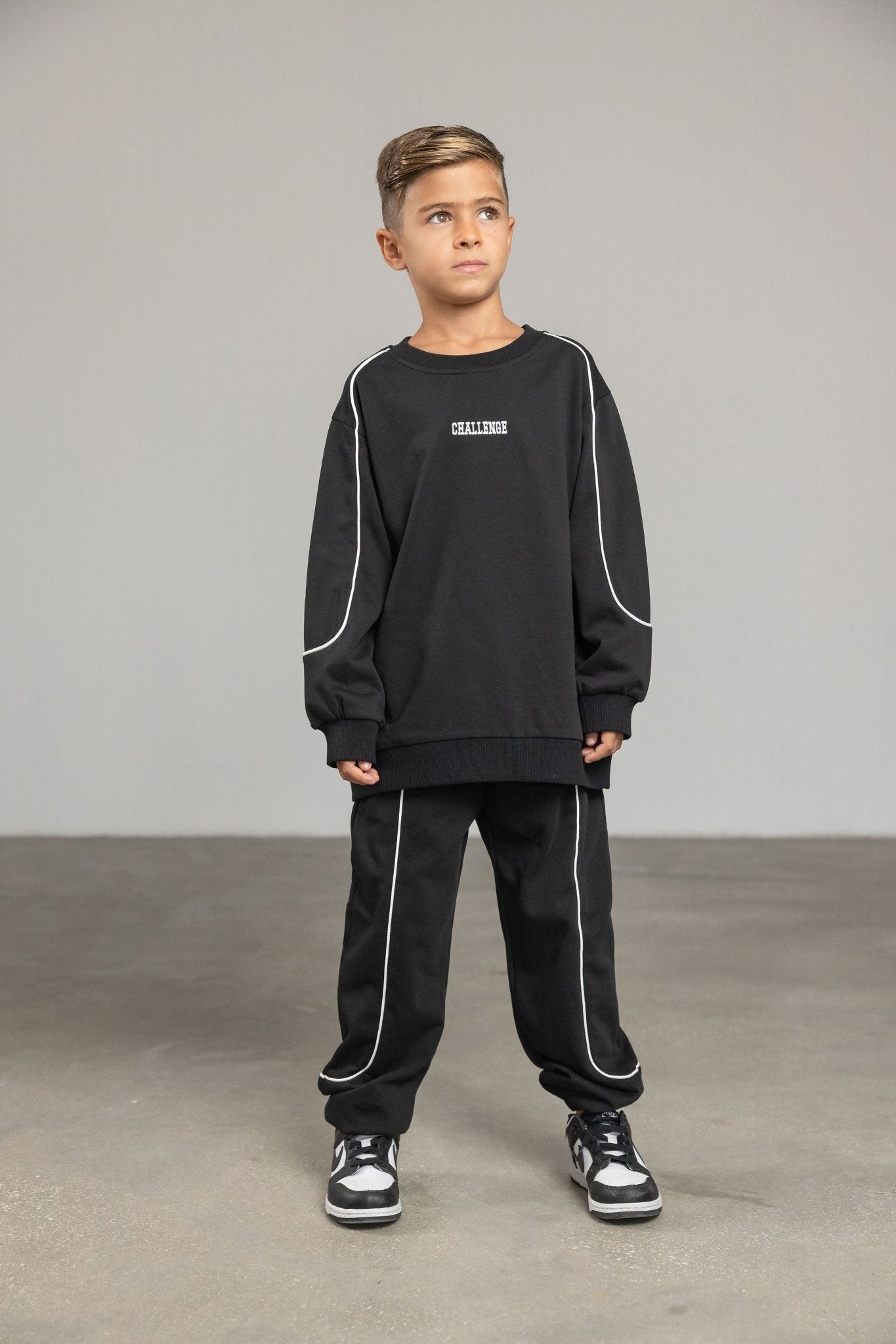 סווטשירט ג'קו שחור - Hipster