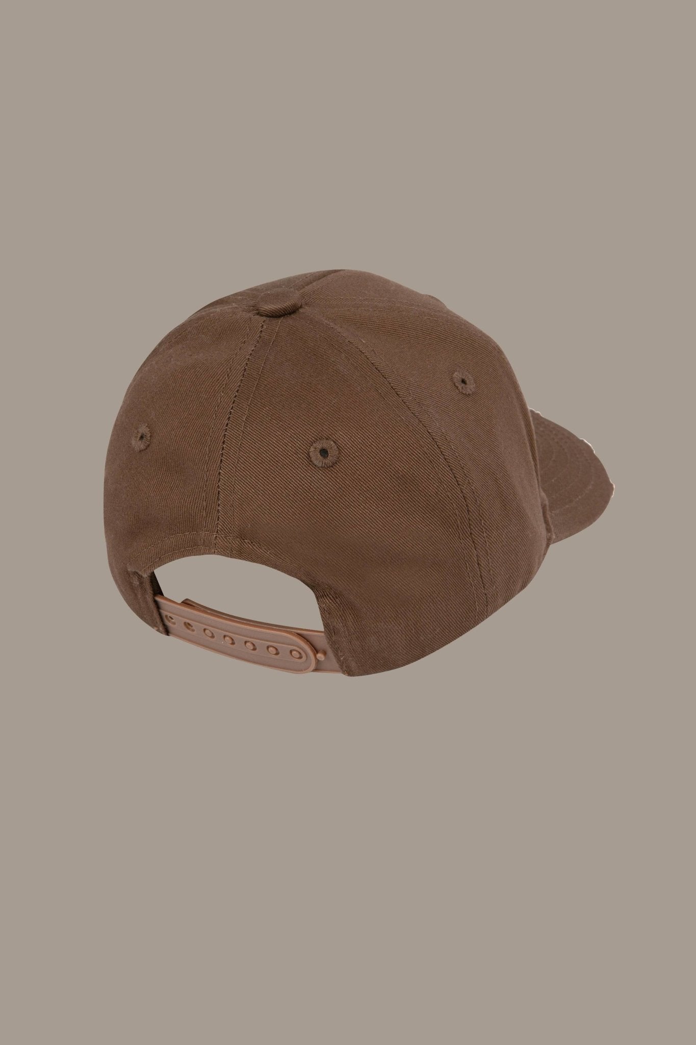 כובע קרעים חום - Hipster