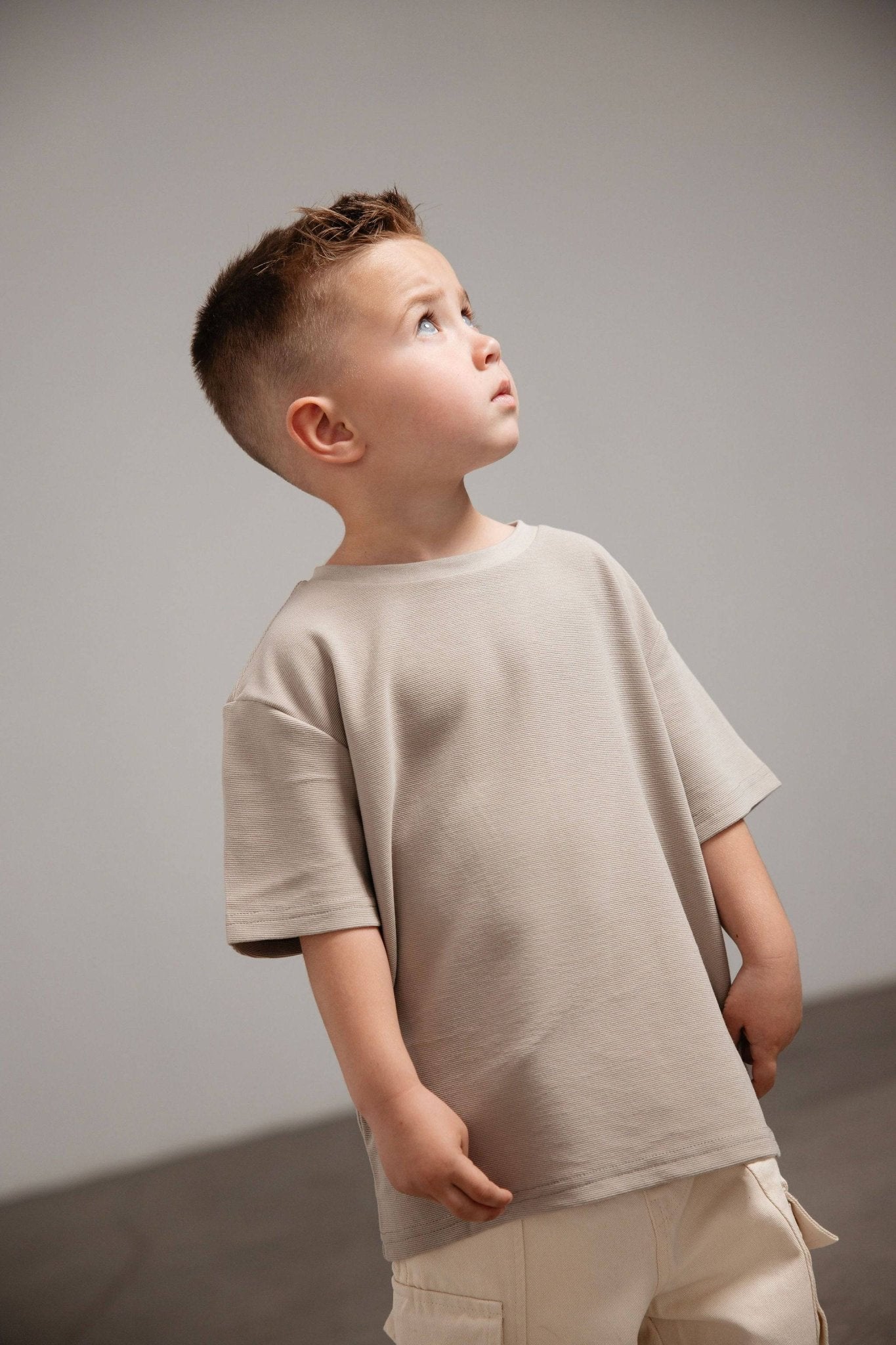 חולצת אוברסייז כאמל - Hipster