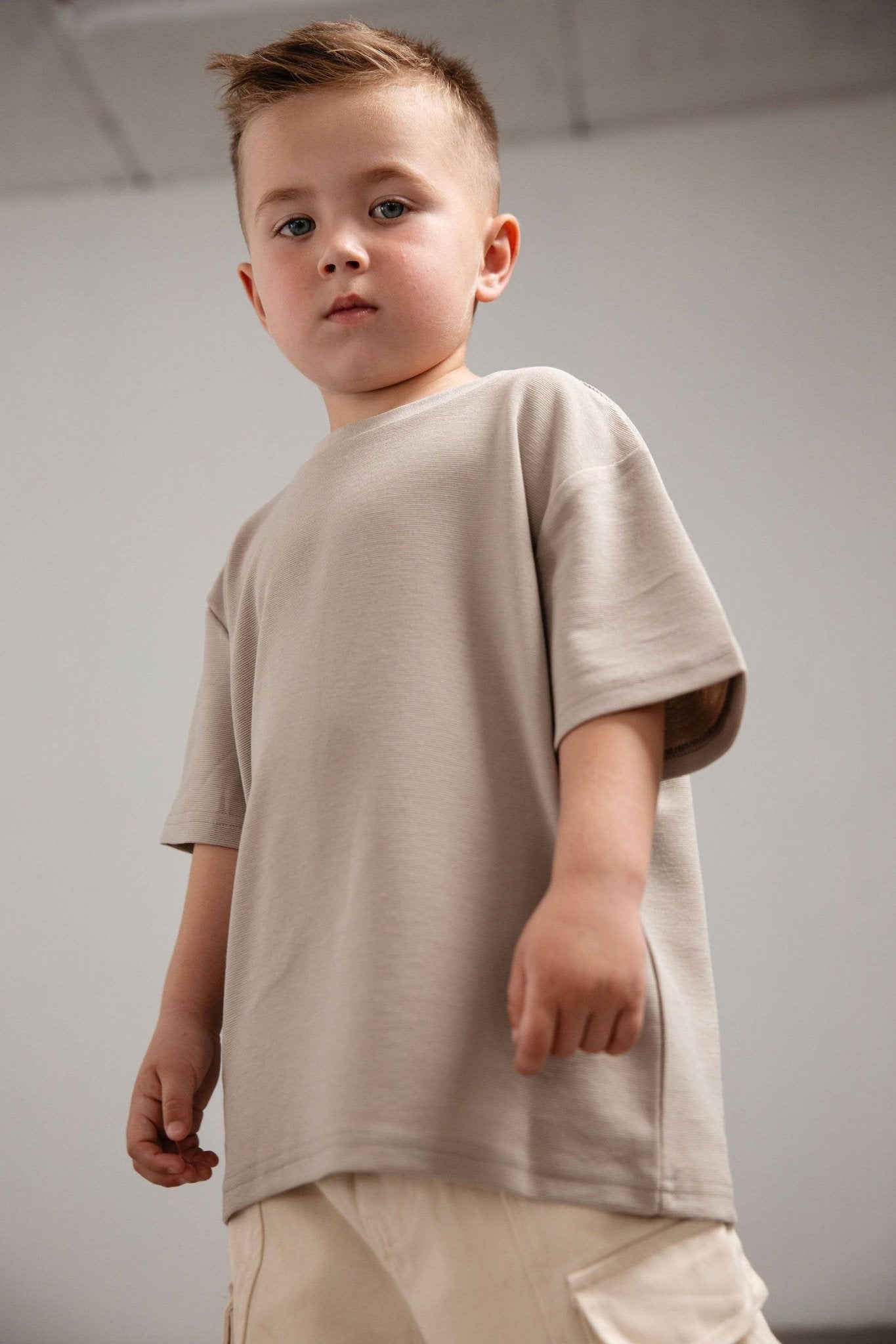 חולצת אוברסייז כאמל - Hipster