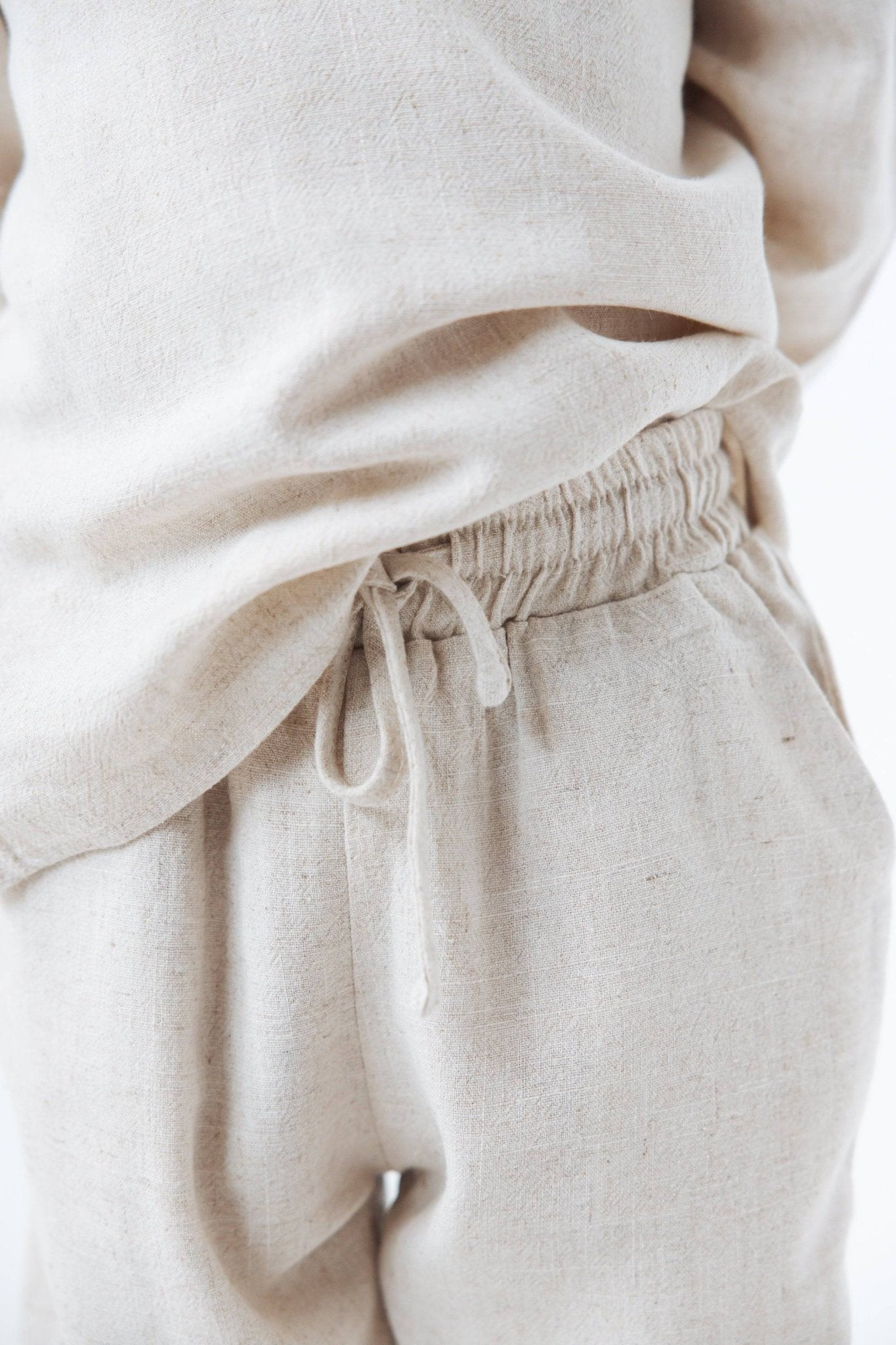 חולצת פשתן אבן - Hipster