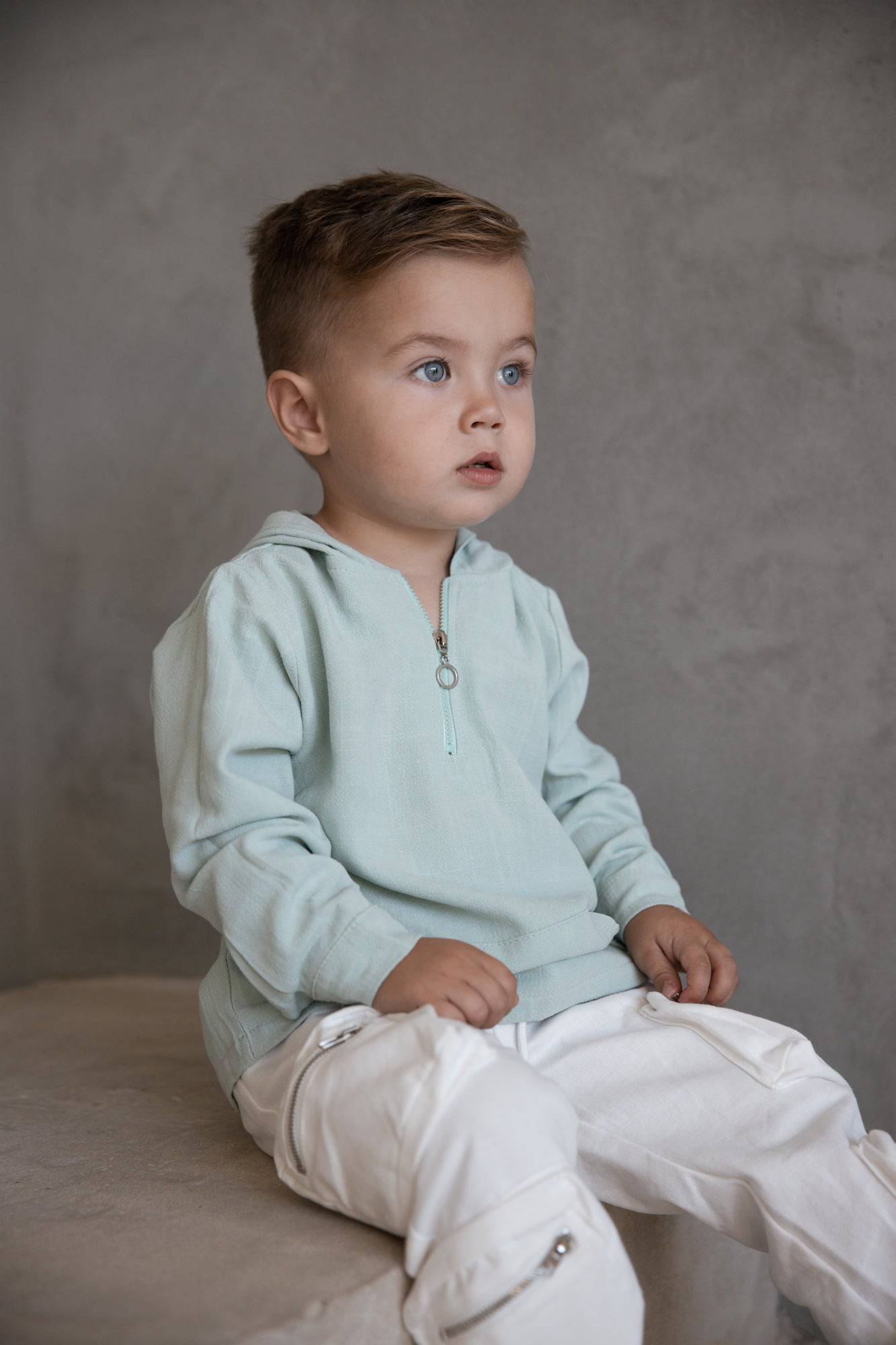 חולצת פשתן ריצרץ ים - Hipster