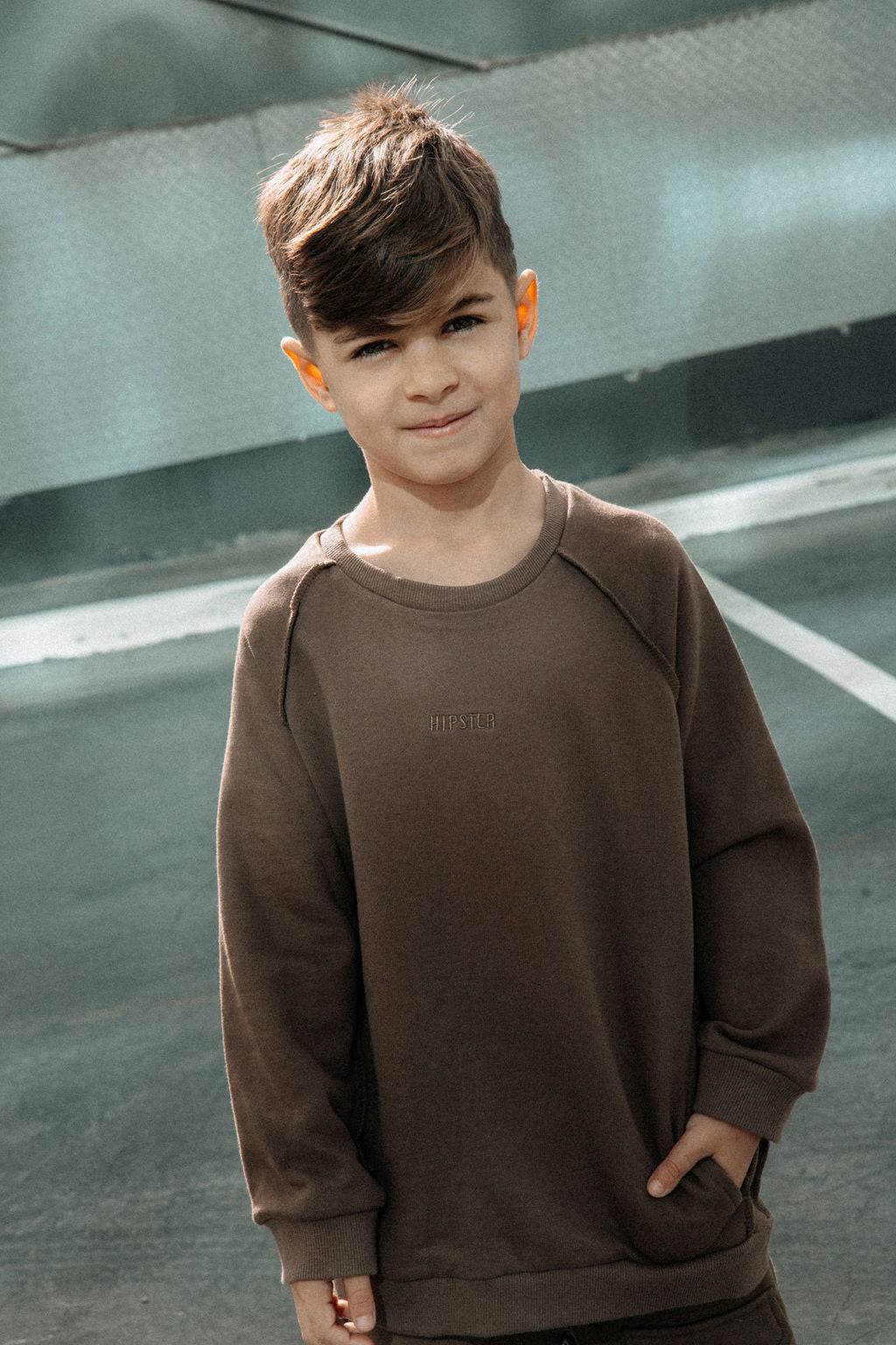 חולצת סטפן חומה - Hipster