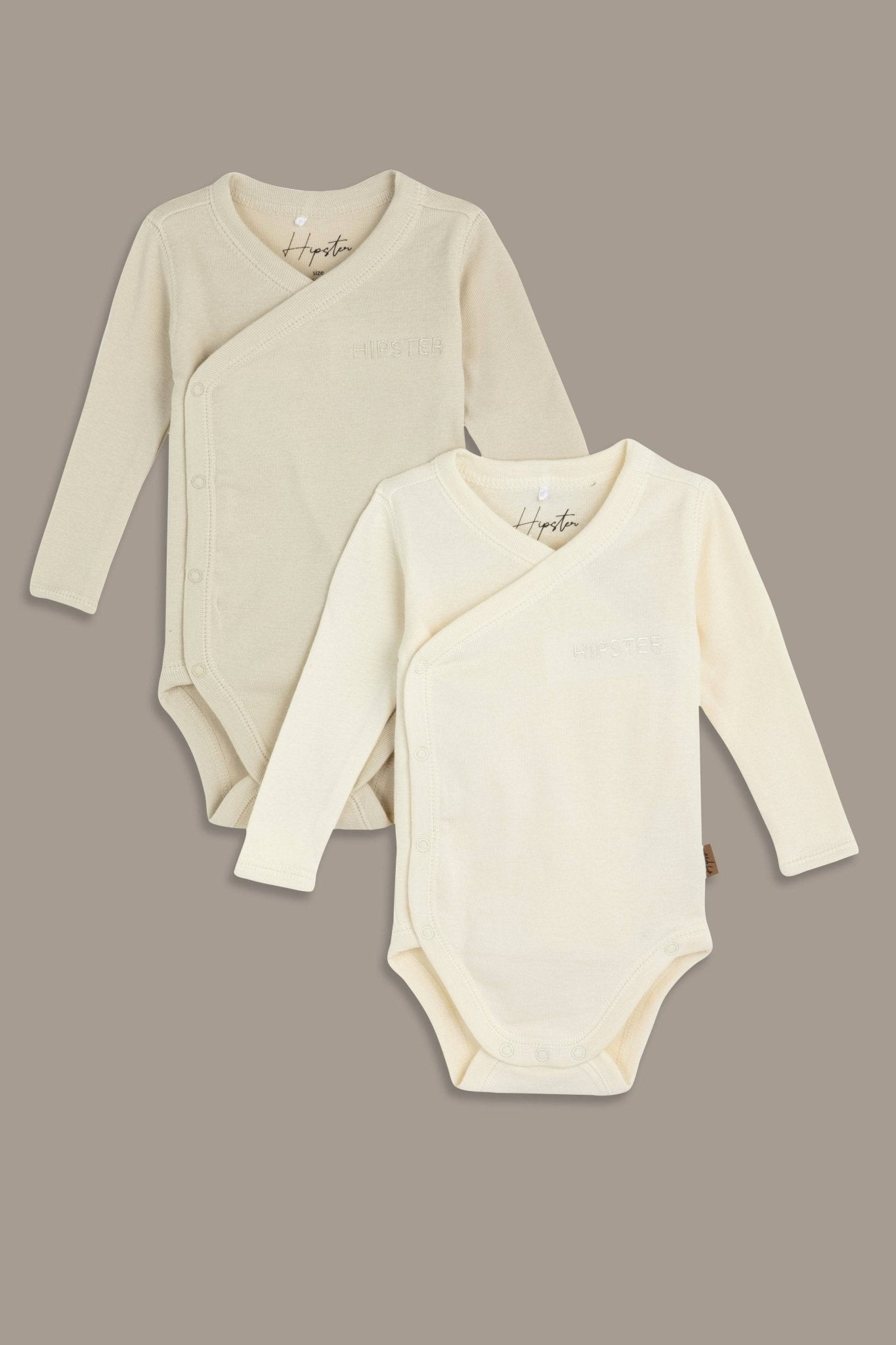 זוג בגדי גוף מעטפת ארוכים אבן - Hipster