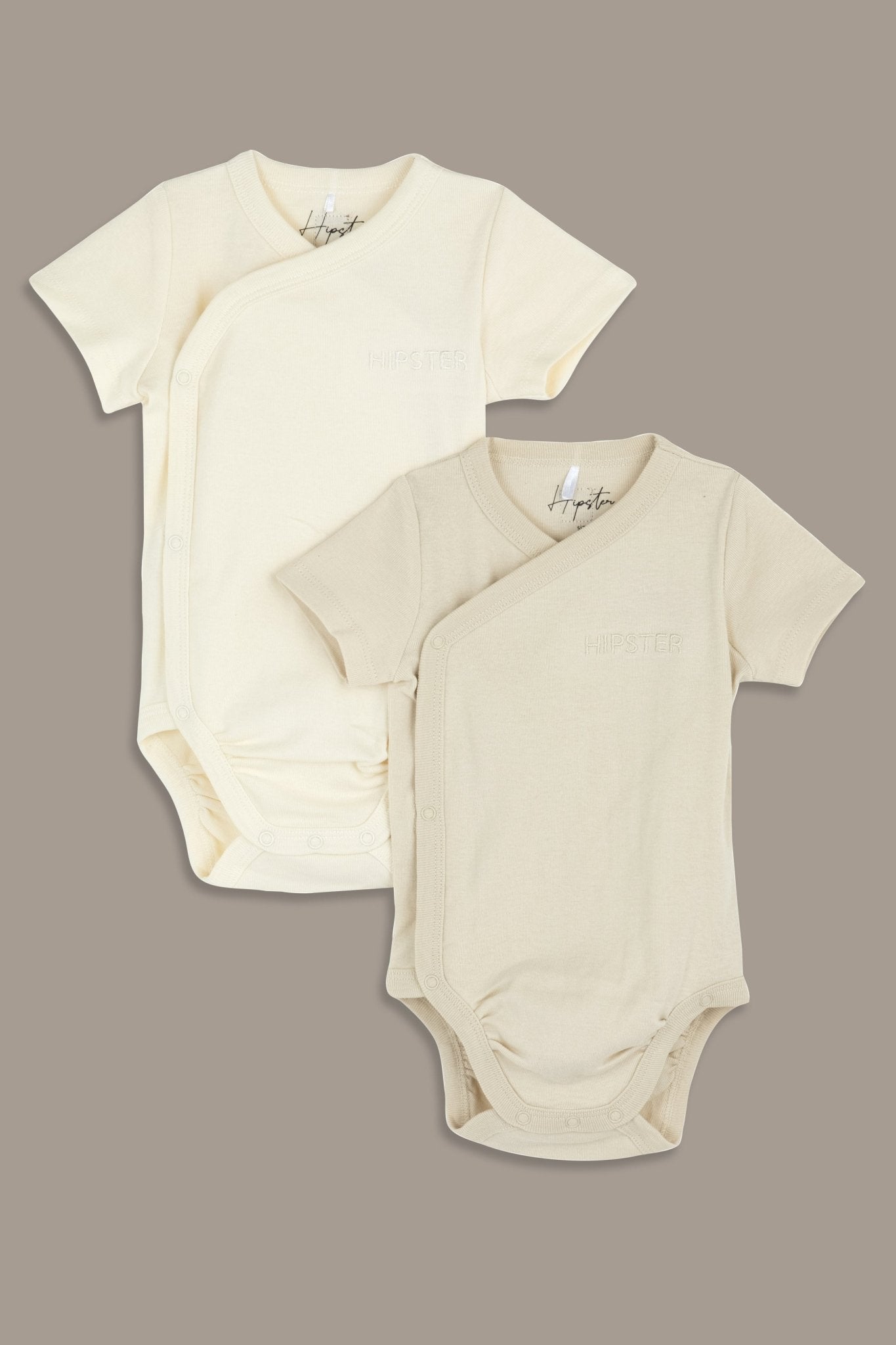 זוג בגדי גוף מעטפת קצרים אבן - Hipster