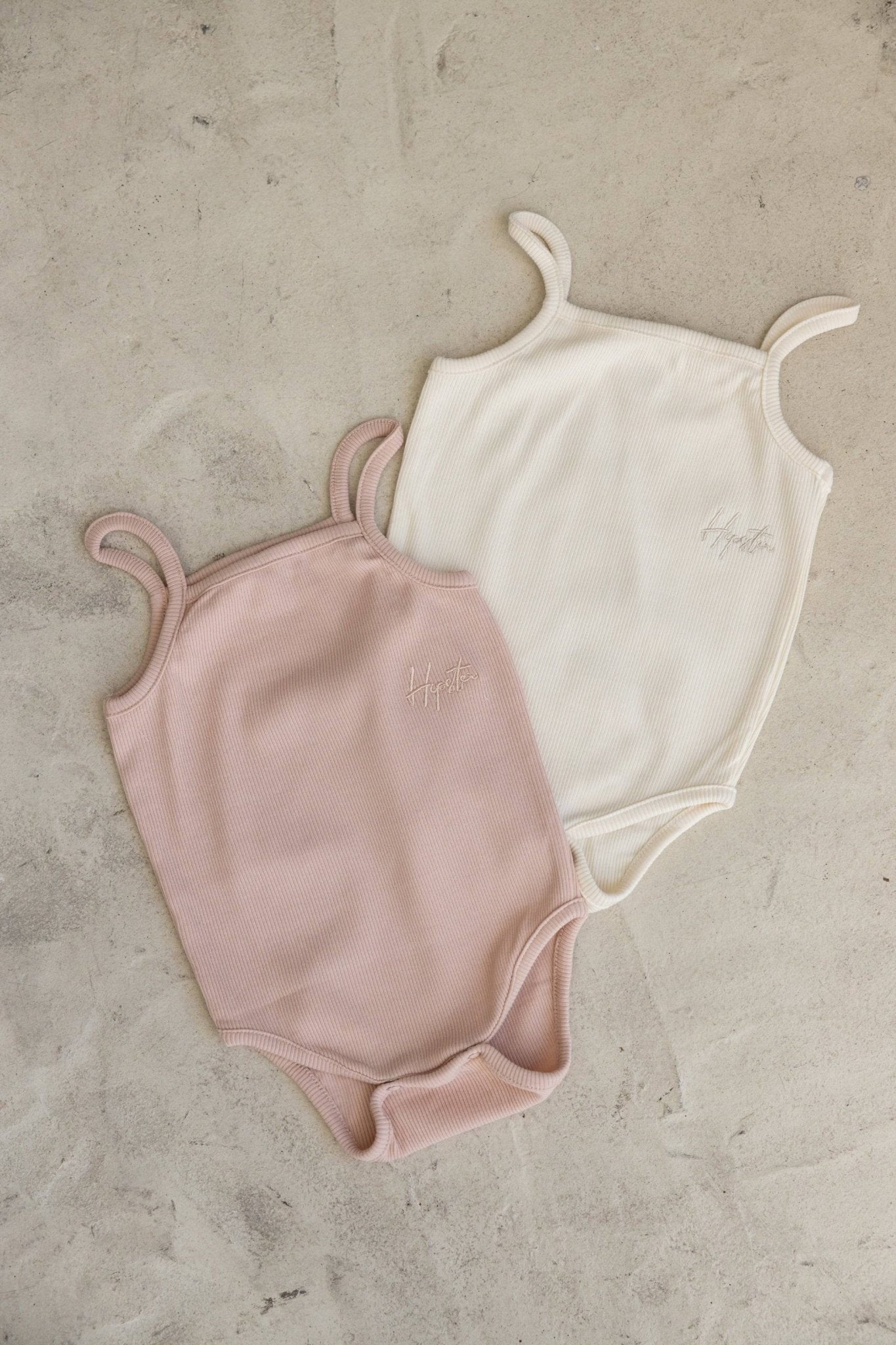 זוג בגדי גוף ריב - Hipster