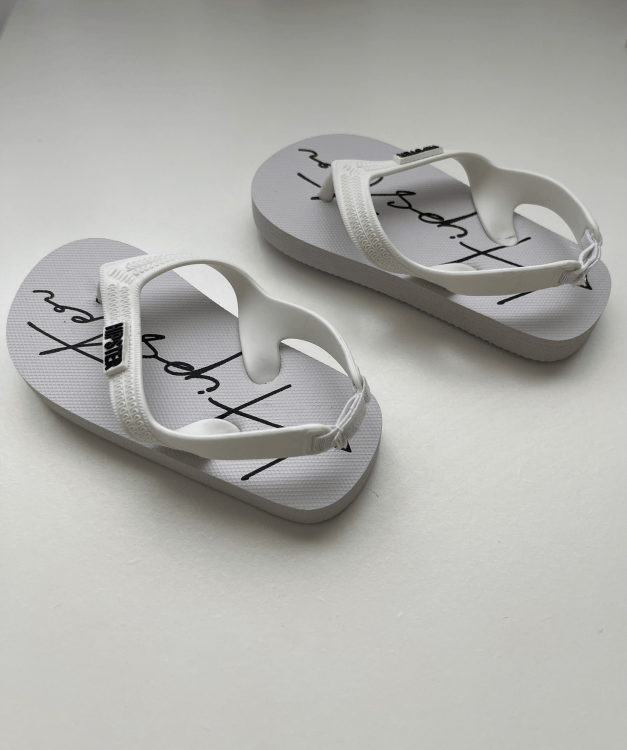 כפכפי HIPSTER לבנים מידה - Hipster